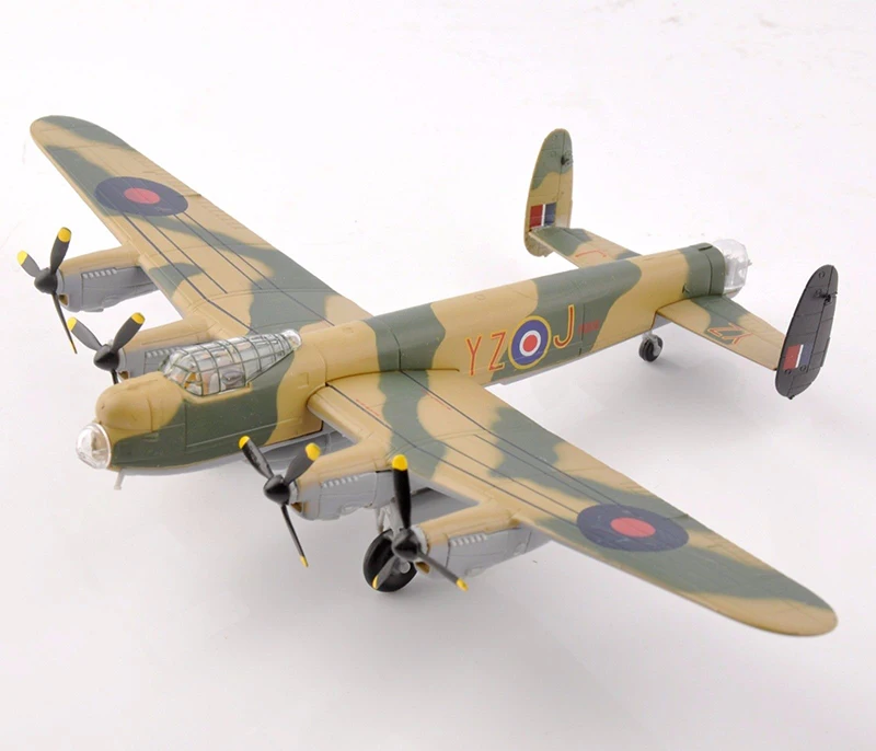 1/144 Британский Тяжелый бомбардировщик 1945 Avro Lancaster BI Fighter литье под давлением модели самолетов игрушки подарки коллекции