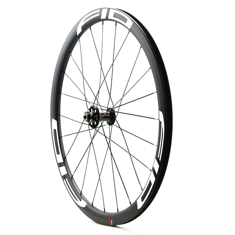 Велосипед 700C 35 мм Clincher Carbon вилсет под дисковый тормоз безкрюковые колеса