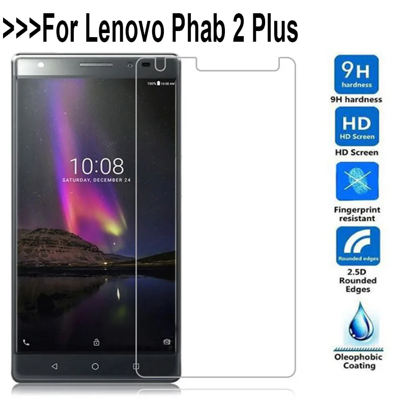 

2.5D Tempered Glass For Lenovo Phab 2 Screen Protector Film For Lenovo Phab 2 Plus 9H Protective Glass