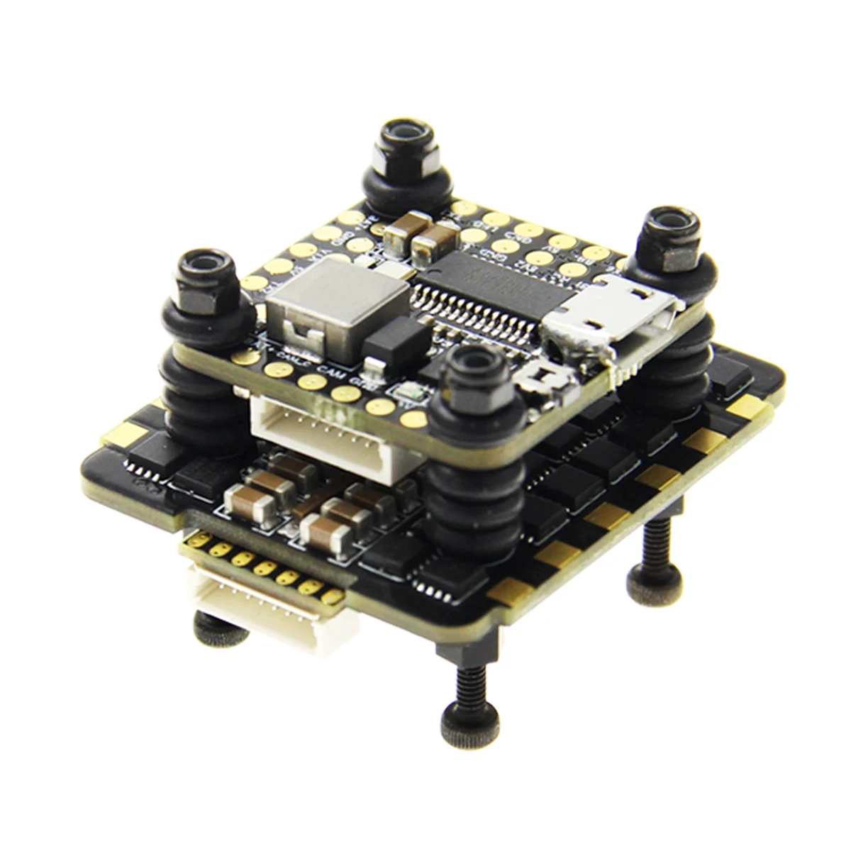 HGLRC FD445 стек OMNIBUS F4 V6 мини Полетный контроллер и FD_45A 4 NI 1 BLHeli_32 2 6S бесщеточный ESC 20x20