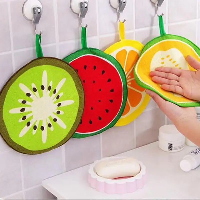 Kitchen Towels Microfiber Towels Quick-dry Cleaning Rag Dish Cloth Cleaning Towel Hot Sale New Lovely Fruit Print Hanging Kitchen Towels Microfiber Towels Quick-dry Cleaning Rag Dish Cloth Cleaning Towel Hot Sale New Lovely Fruit Print Hanging