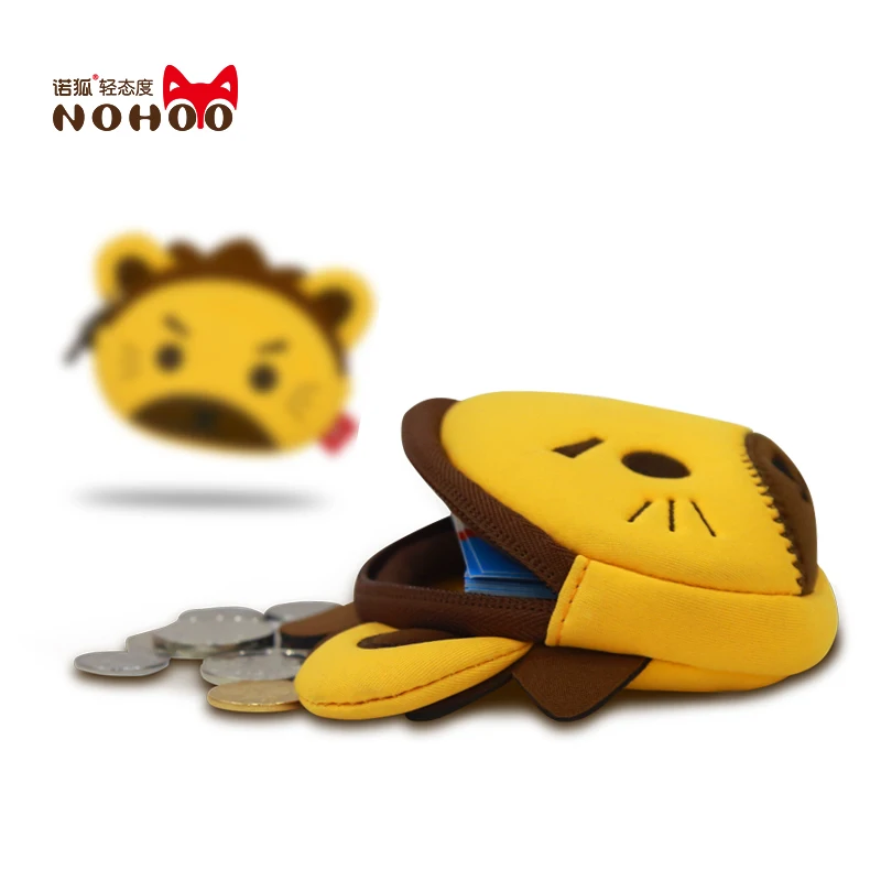 Кошелек для монет NOHOO с мультипликационным рисунком кошелек ключей девочек милый