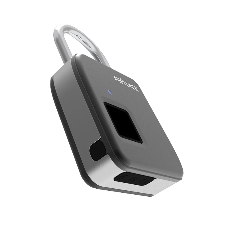 

can be shared with our family Keyless smart padlock you finger is key fingerprint smart lock