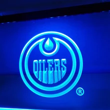 LD241-Ойлерз Бар Пивной светодиодный неоновый свет знак домашнего декора ремесла