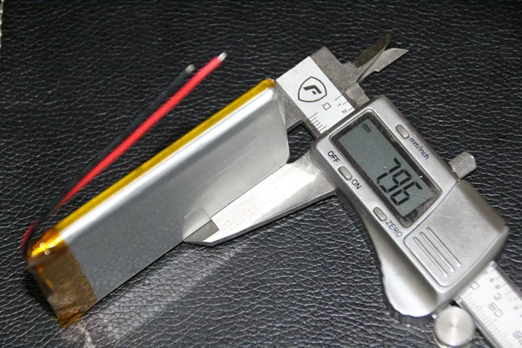 Bateria de Polímero de Lítio Capacidade de Energia Móvel de Carregamento Embutido Núcleo Grande Tesouro 4000mah Recarregável Li-ion Celular 3.7v 805080 - Image 4