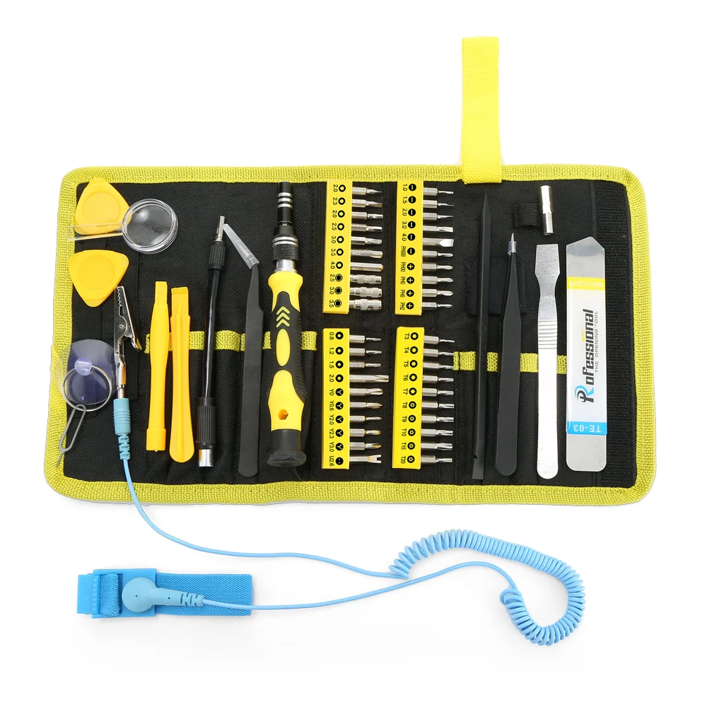 

Zanmax 59 in 1 Precision Screwdriver Set for Various Electronic Devices Multi Repair Tool Combination for Mobile Phone/Laptop PC