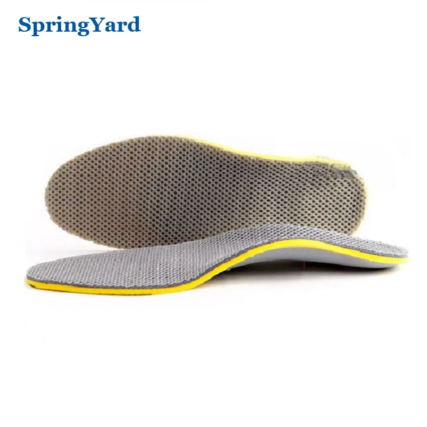 

(2 Size) Foam+TPR Shoes Woman/Men Arch Support Orthopedic Insoles Breathable Shock Absorption Cushion Sport Shoe Insole Pad