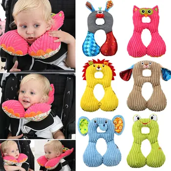 

Baby Children Neck Pillow Head Neck Support Headrest Travel Car Seat Pillow Stroller Cushion BM88