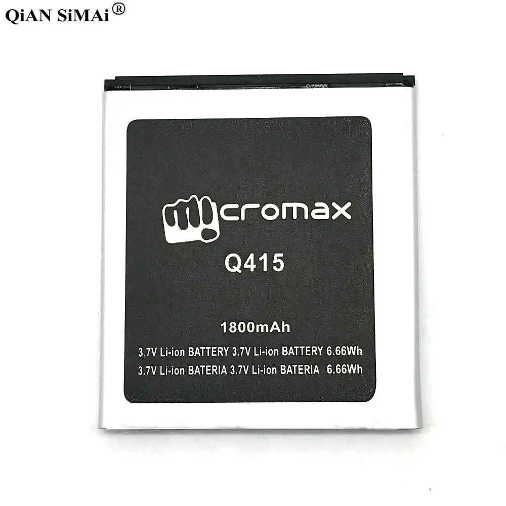 New High Quality 1800mAh battery For Micromax Q415 phone