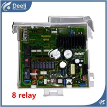 95% new used good working 8 relay for washing machine Computer board WD-B1055 WD-J1255S WD-B1265D motherboard