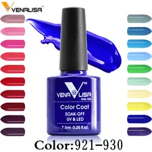 Venalisa 60 Color Nail art beauty DIY nail paint design Gel uv led 7.5ml nail art Enamel gel nails polish uv varnish lacquer gel