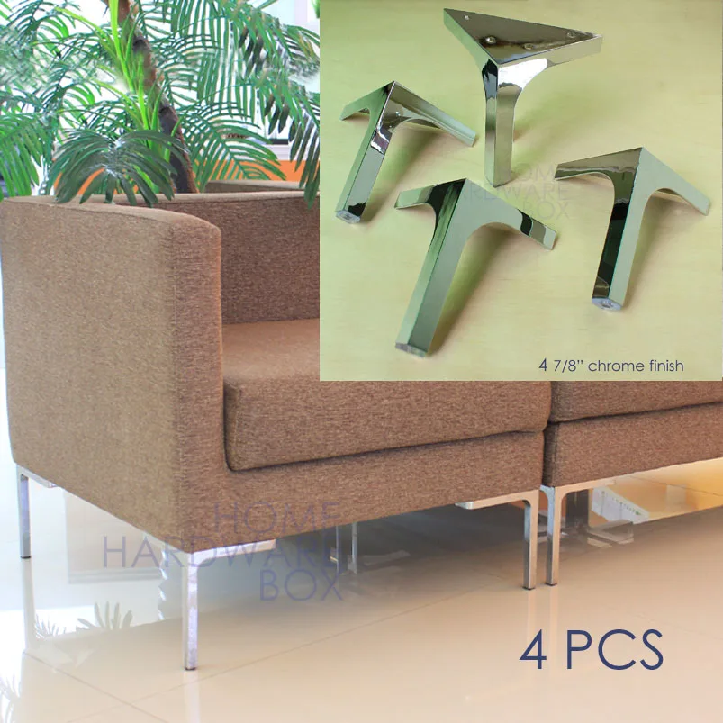 Sofa Legs Metal Feet Chrome Finish Pack Of 4 Corner Leg Stand 12cm Sofa Legs Metal Feet Chrome Finish Pack Of 4 Corner Leg Stand 12cm Height In Casters From Home Improvement On Aliexpress Alibaba Group