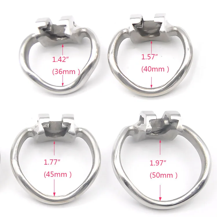 Chaste Bird New Arrival Nice Design 316 Stainless Steel HT V3 Handmade Chastity Device Cock Penis Ring Adult Sex Toys A380-SS 4