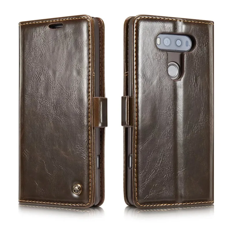 

Luxury Flip Leather sFor LG V20 case cover Luxury Business Style Magnet Wallet Stand Card Holder Case LG V 20 Cover Phone Bag
