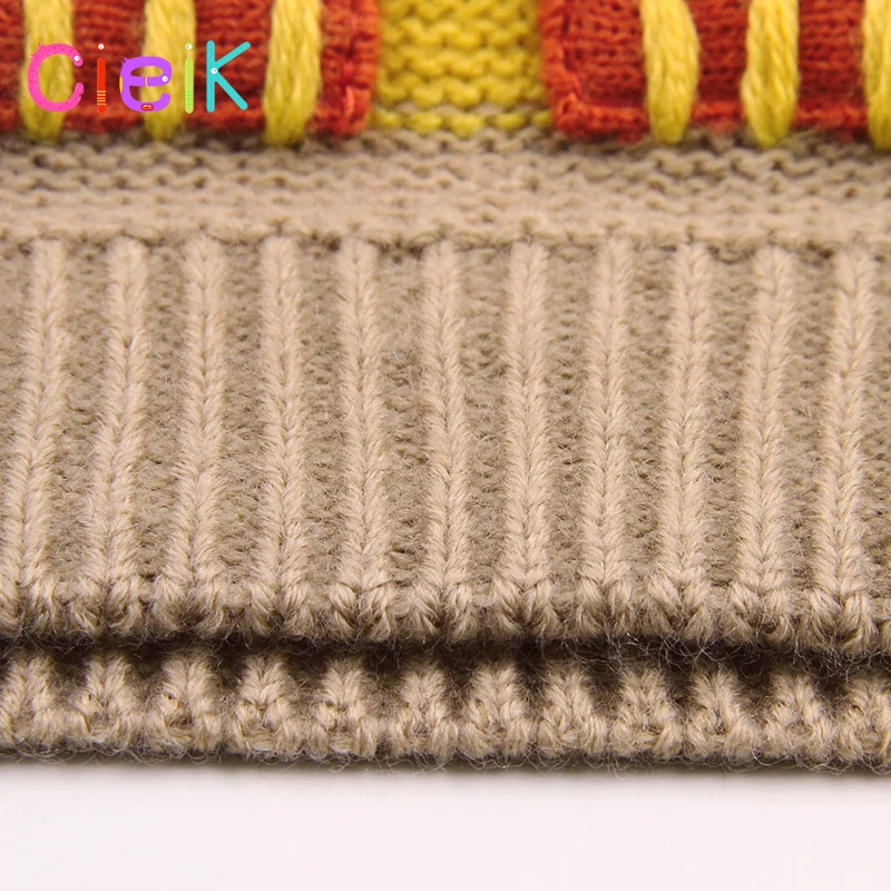 CieiK Knitted Baby Sweater Cartoon Lion Girl Winter Photography Clothes Spring Newborn Boys Kleding Cardigan Child meisje Kids  (4)