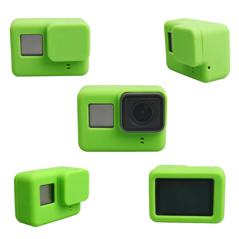LANBEIKA для Gopro силиконовый чехол Мягкая силиконовая крышка объектива резиновая