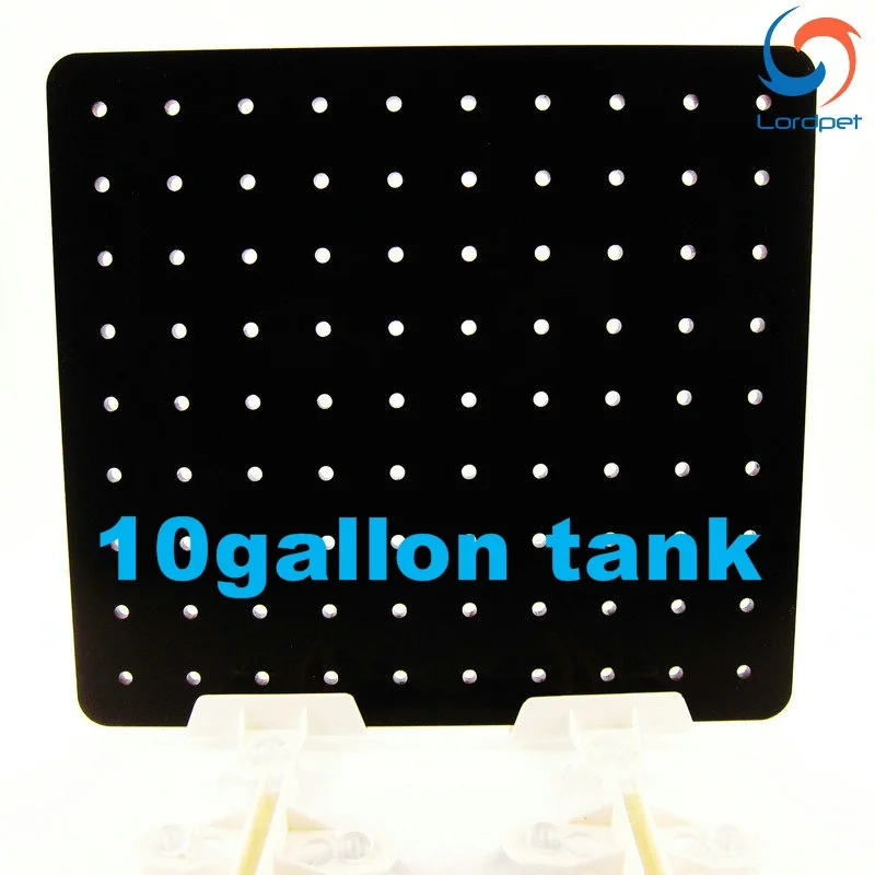 10gallon Aquarium Black Acrylic Divider With 0.16" Holes 0.12" Thick