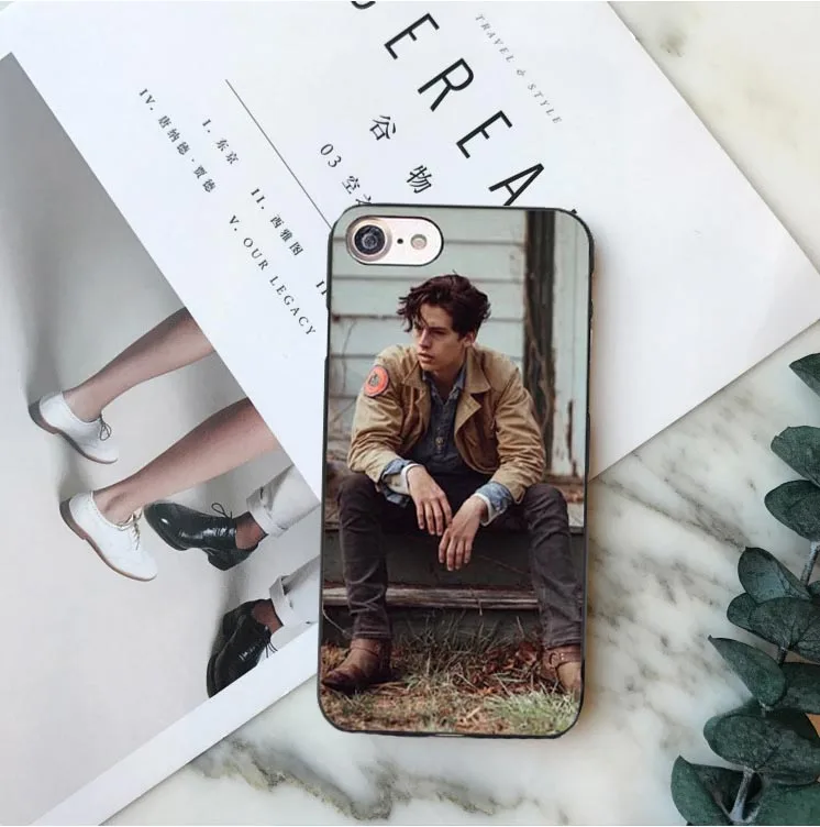 American TV Riverdale Jughead Jones Woz Here Hard PC Phone Case Cover For iPhone 5 5S SE 6 6S Plus 7 7Plus 8 8 Plus X XR XS MAX