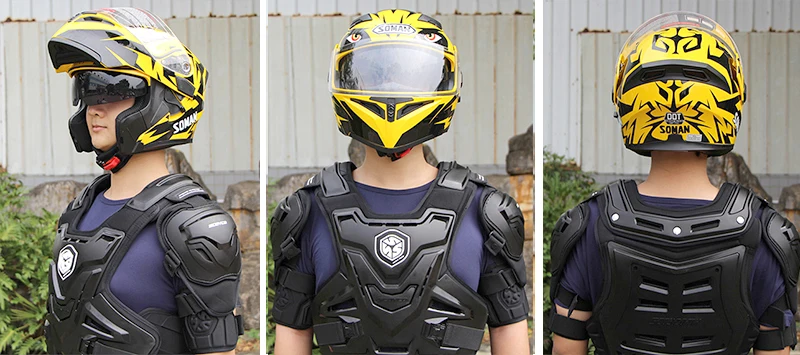 Soman 955 SkyEye с двойными линзами, уличные мотоциклетные шлемы, дышащие мотоциклетные шлемы, шлемы, 5 цветов