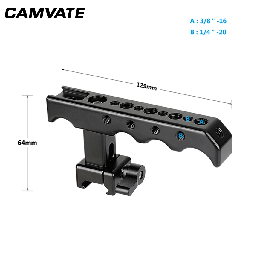 Camvat Quick Release NATO Топ Сырная ручка для DSLR камеры C2119