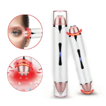 

Electric Eye Massager Anti-aging Remove Dark Circle Pouch Eye Care Beauty Machine Vibration Galvanic Wrinkle Removing Pen