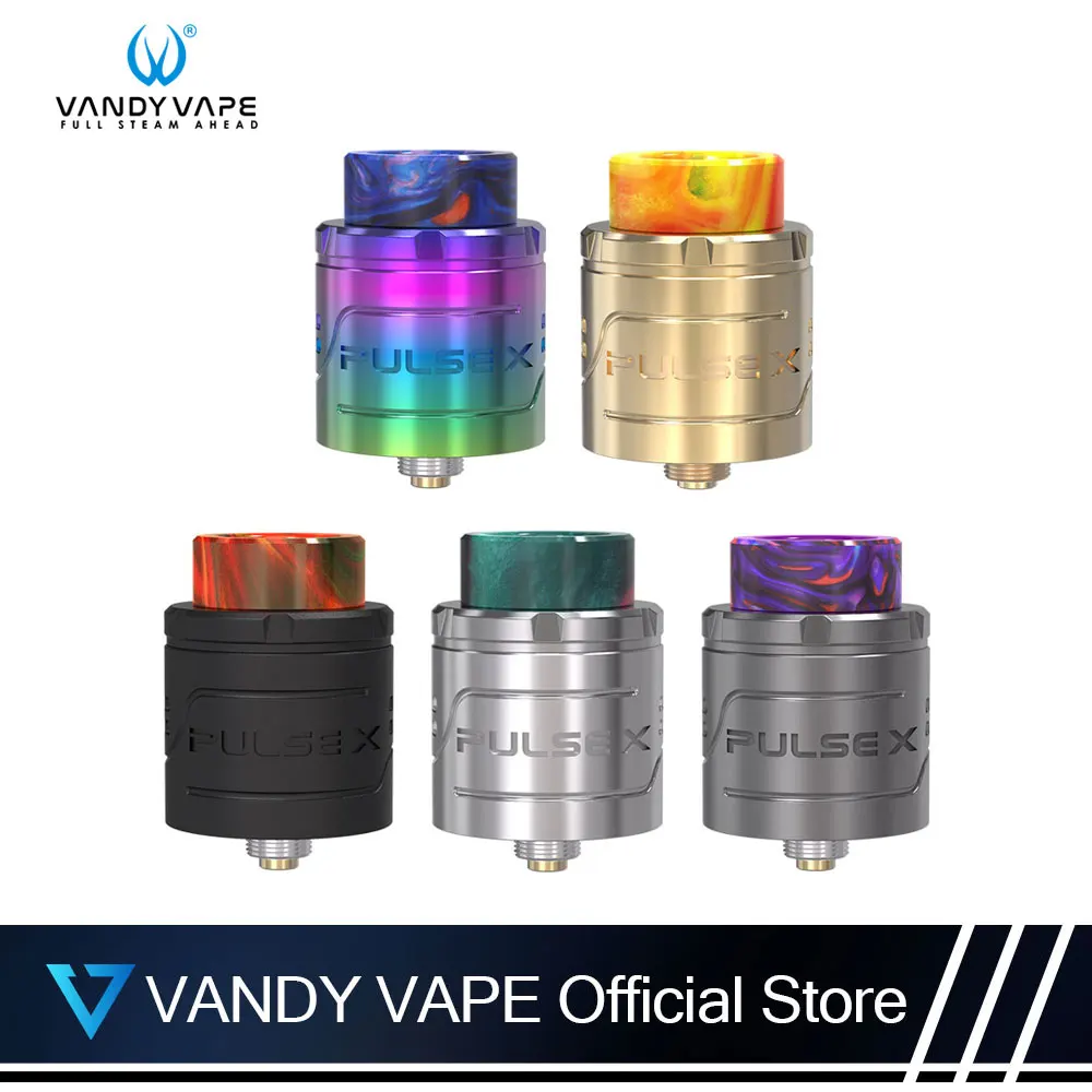 

Original Vandy Vape Pulse X BF RDA 2ML Electronic Cigarette Atomizer Compatible Vaper Pulse X BF KIT with Top Squonk Feed