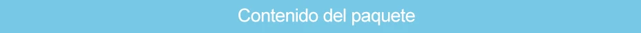 Contenido del paquete 