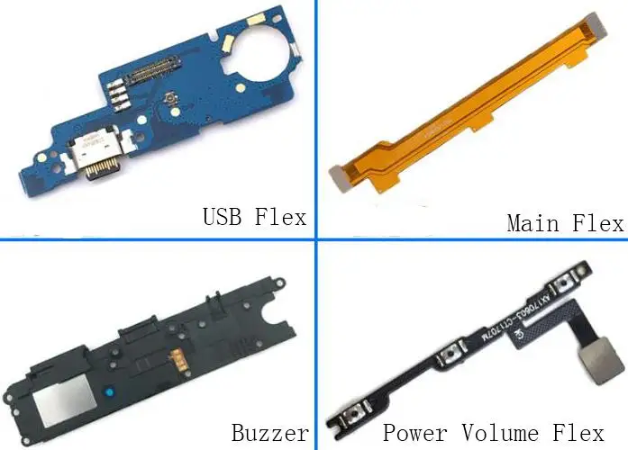 

For Xiaomi mi max 2 Max2 USB Charging Plug Connector Flex + Main Flex + Loud Speaker + Power Volume Flex