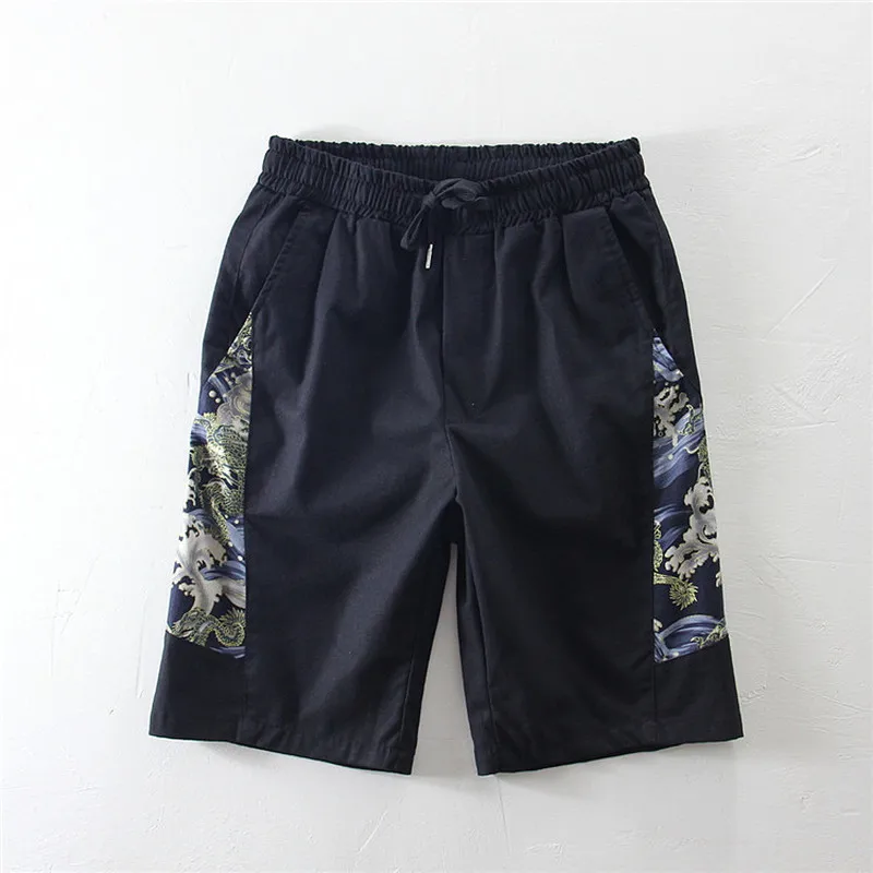 Floral Men's Shorts Cotton Comfortable Soft Casual Breathable Brand Clothing Men ShortsCasual