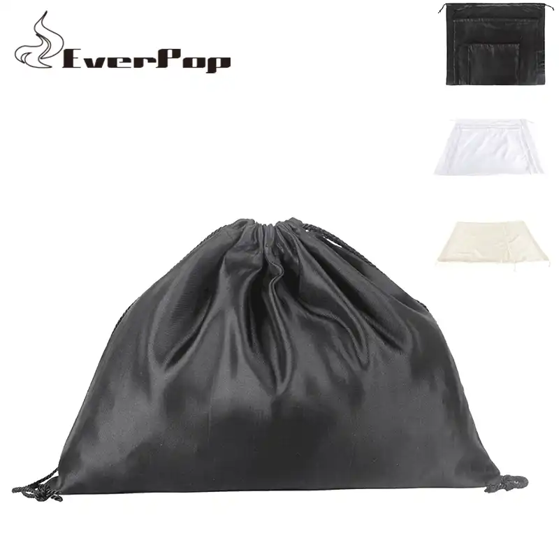 stock 5pcs lot blank satin drawstring bags for hair jewelry gift travel watch shoes diamond ring bead pouch silk cloth bags blank drawstring bags