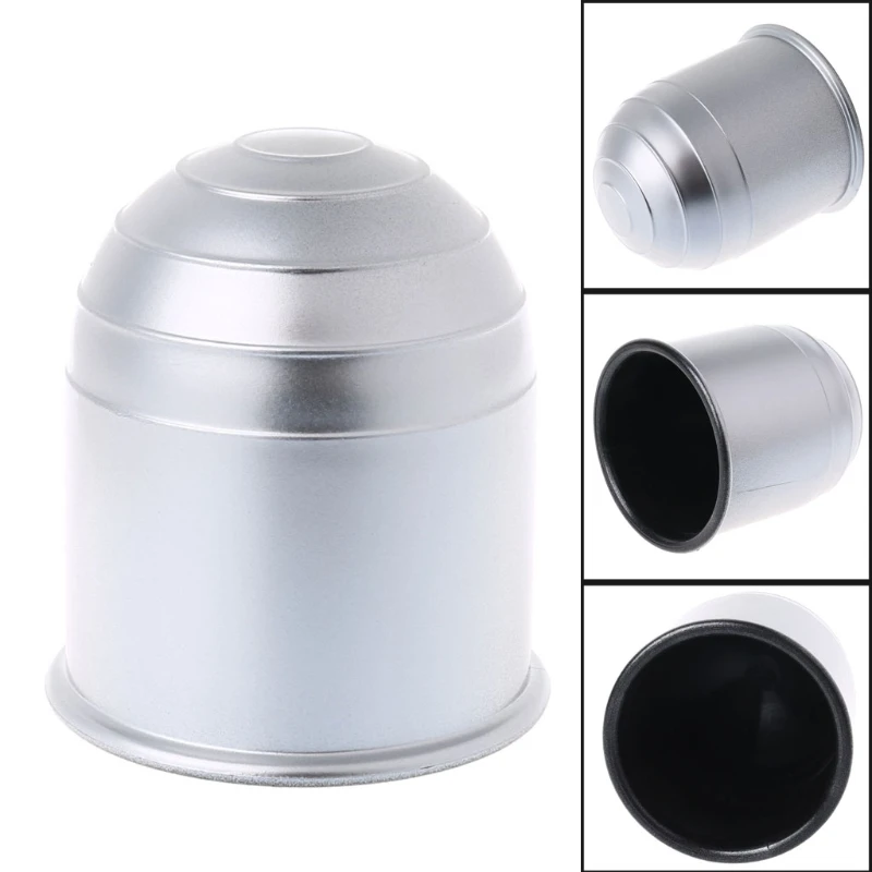 

New 1 Pc Universal 50mm Auto Car Tow Bar Ball Cover Cap Towing Hitch Caravan Trailer Protect Case High Quality