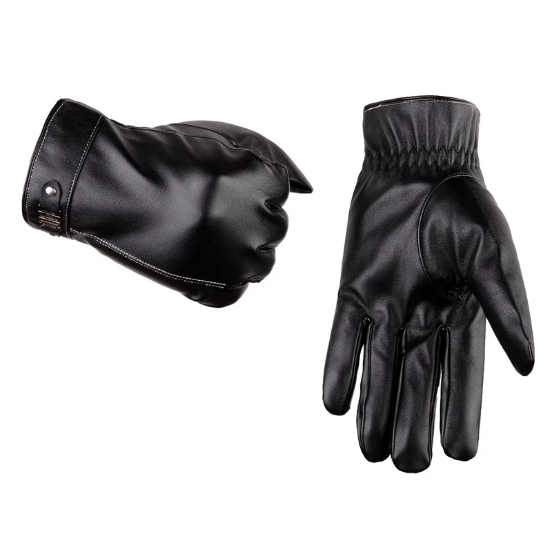 Приличные мужские сенсорные перчатки мужские высокого качества мужские кожаные перчатки Elegent Texting Теплые весенние варежки Morewin