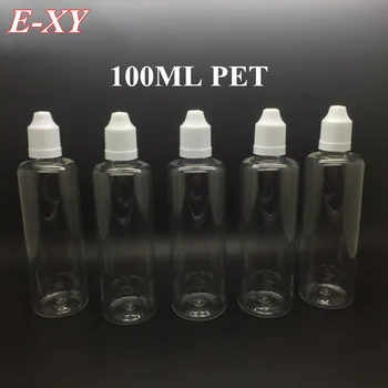 

E-XY 100ML PET bottle for liquid PET pen shape bottle crystal cap pen shape bottle for RDA RBA Atomizer