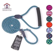 Nylon Dog Leash with Handle Adjustable Pets Leashes Control Rope Dogs Leashes for Small Large Dogs Training Leads Outdoor PY0244