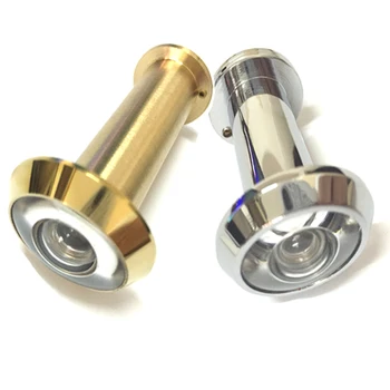 

LHX CXY159 200 Degree 100% Copper Material Peephole Door Viewer Antique Brass Monitor Door Security Viewer Eye Viewer