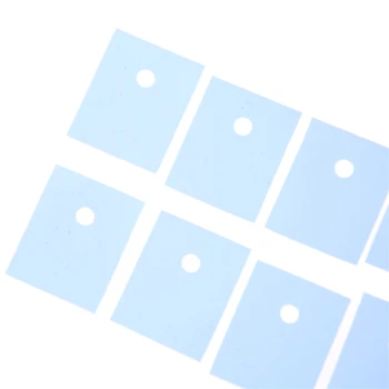 

50 Pcs/lot High Quality TO-3P Transistor Insulation Pad Sheet Silicone Insulator 26mmx20mmx0.3mm