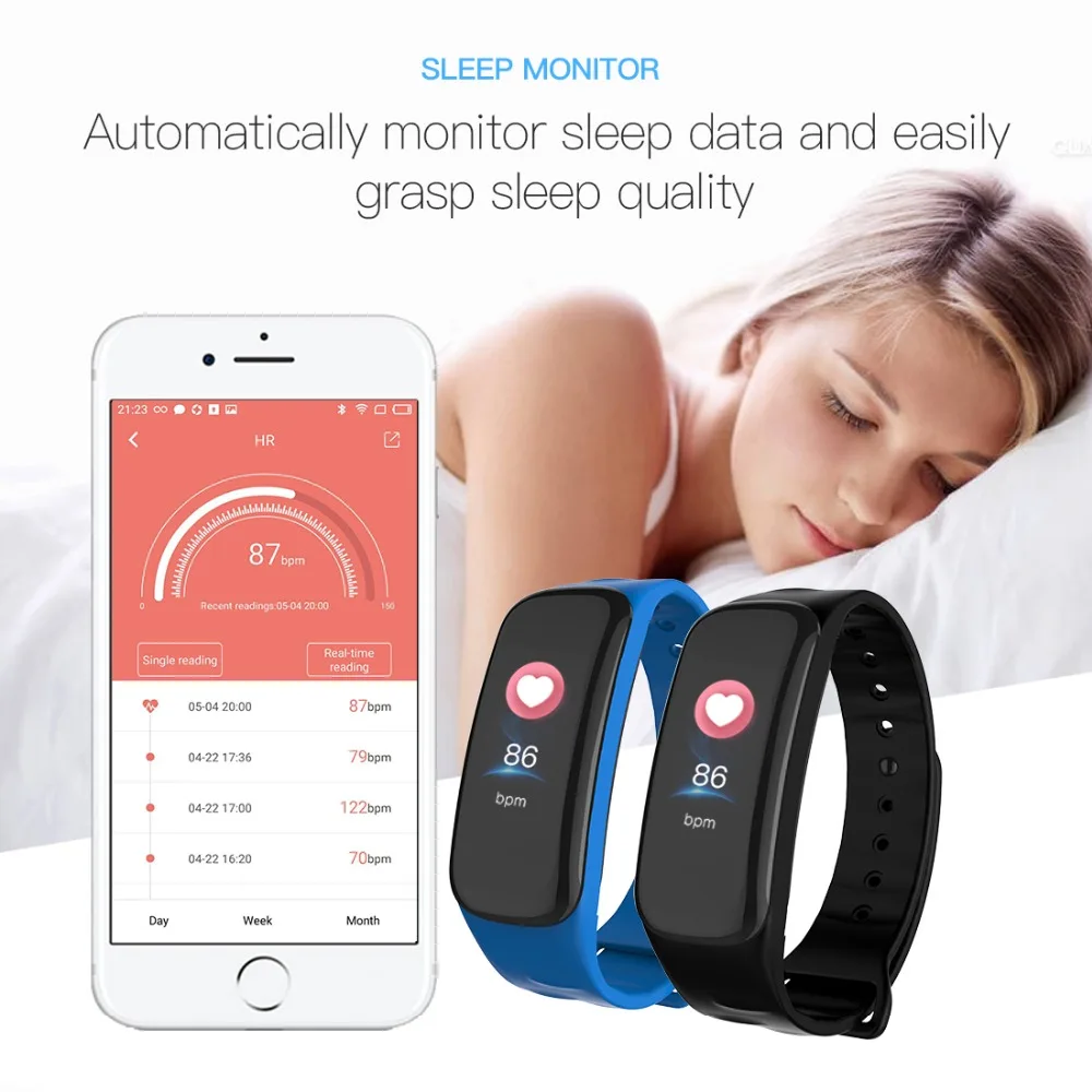Letike-C1s-Smart-Bracelet-Color-screen-Fitness-Tracker-blood-pressure-Heart-Rate-Monitor-sleep-tracker-Wristband (2)