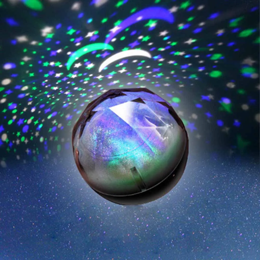 

Newest LED Night Light USB Rechargeable Starry Sky Star Moon Planet Cosmos Projector Lamp Kid Birthday Gift --