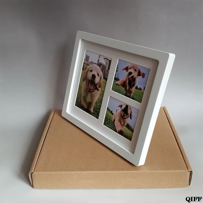 Pet Memorial фоторамка кошки и собаки лапа печать фоторамка для комнаты Декор стены или стола Jun21