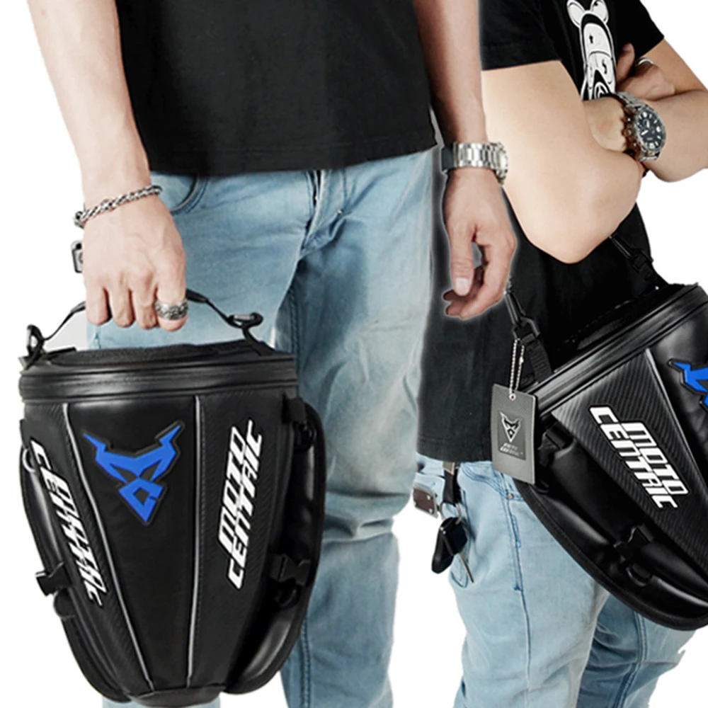 MOTOCENTRIC Motorcycle Bag Waterproof Motorbike Saddle Bags Tail Bag Moto Luggage Suitcase Travel Shoulder Luggage Top Case