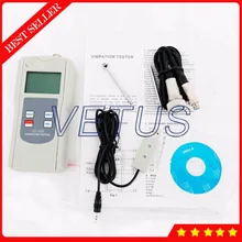 AV-160B оборудование для вибрационных испытаний цифровой прецизионный Виброметр детектор Виброметр с usb-кабелем и программным обеспечением