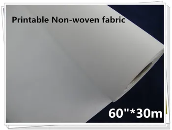 

60"* 30m non woven fabric inkjet canvas for background photos print