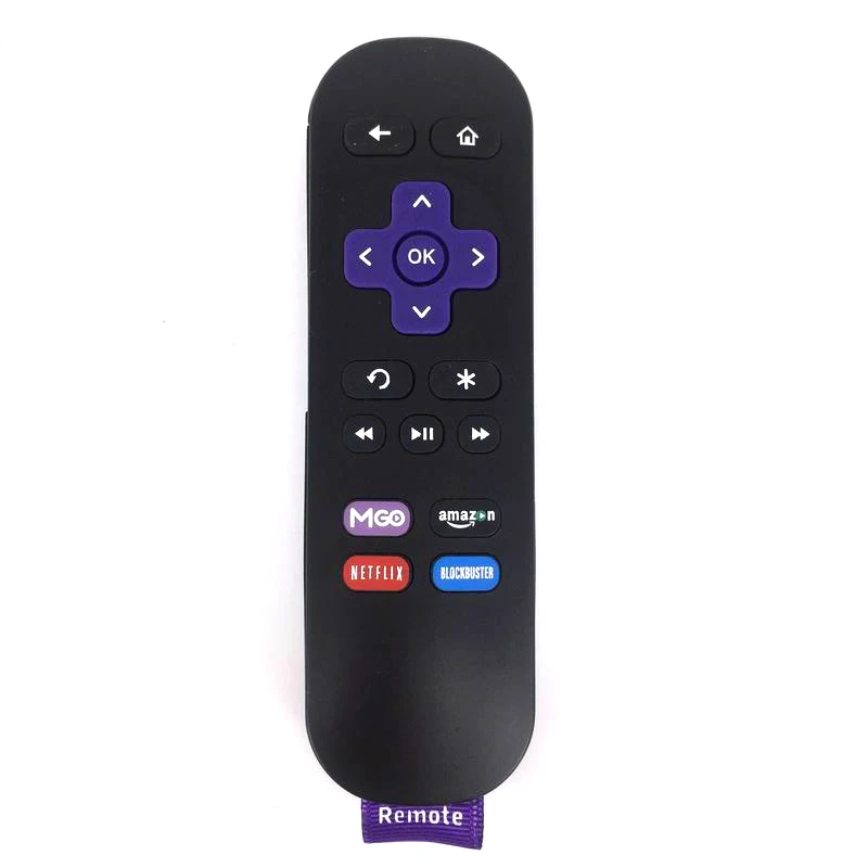 (10 шт./лот) Новый универсальный для Roku 1 2 3 XS XD ИК Media Player сменный пульт дистанционного управления MGO ключ