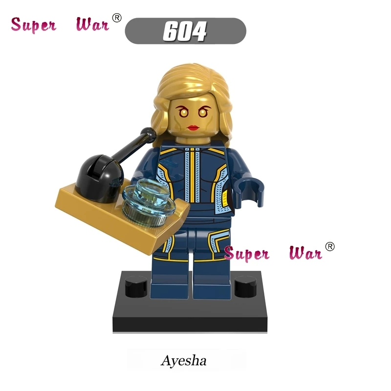 

Single building blocks Guardians of the Galaxy Ayesha al-Gaddafi action model bricks toys hobbies for children