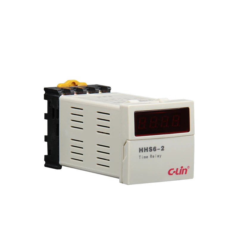 

HHS6-2 Number Show Time Relay Two Group Electricity Time Delay DH48S-2Z Improvement Type AC220V