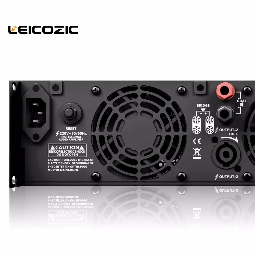 Leicozic DP600 профессиональный аудио усилитель 600 Вт x2 усилитель мощности для сцены pro аудио-усилители для церкви, свадьбы, пабов, студии