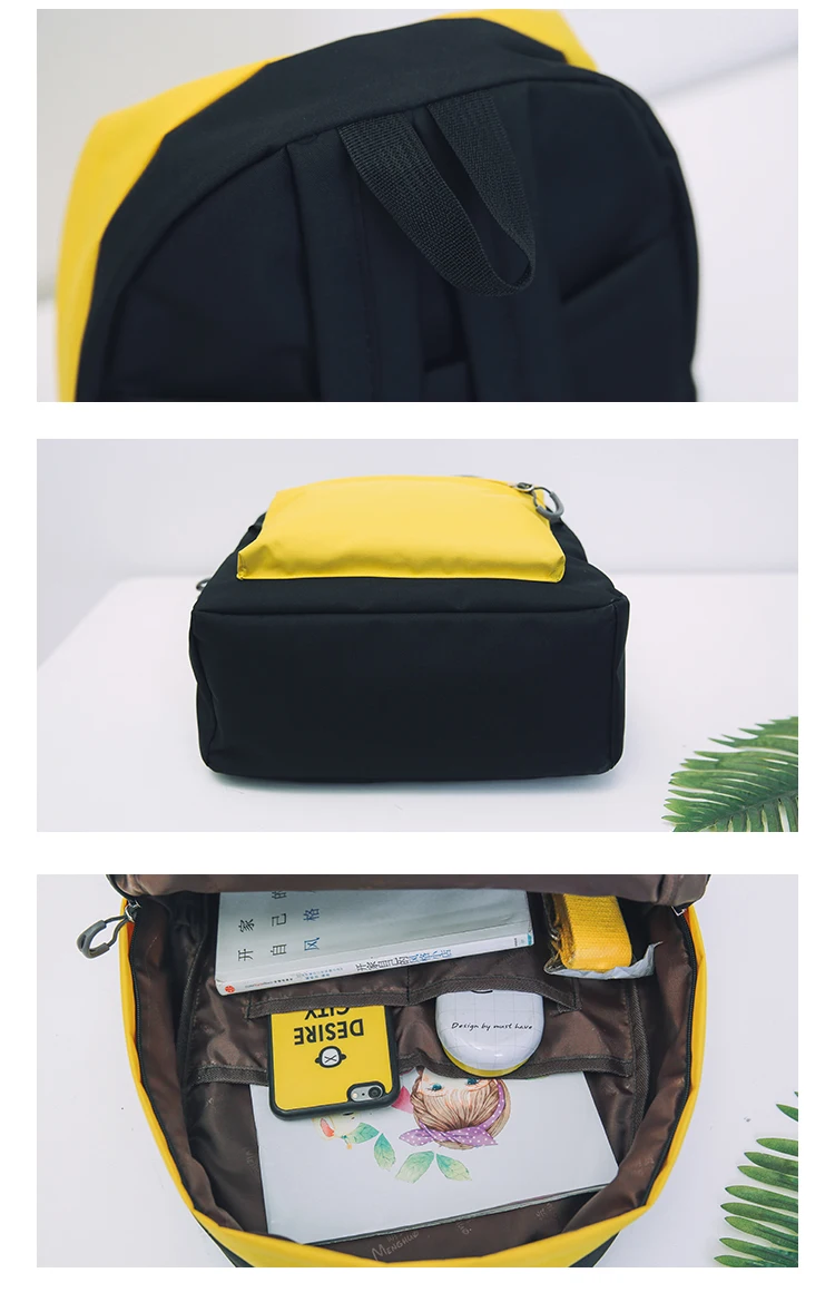 Menghuo Brand New Patchwork Women Backpacks Canvas Backpack Girls Rucksack School Backpacks for College Student Mochila Feminina (28)