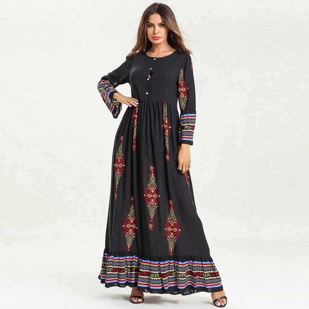 

Abaya Bangladesh Muslim Hijab Dress Jilbab Turkish Islam Qatar Robe Musulman Long Maxi Dress Dubai Kaftan Robe Islamic 4.29