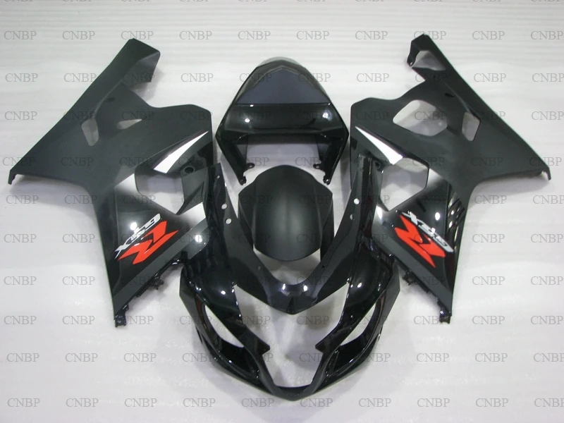 

GSXR 750 2004 - 2005 K4 Fairings GSXR600 04 Fairing GSX R 600 2005 Matter Black glossy Black Full Body Kits