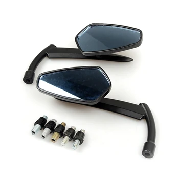 

Unviersal brand 10MM 8MM motorcycle part motorbike mirrors for kawasaki honda suzuki yamaha mirrors moto rearview mirror